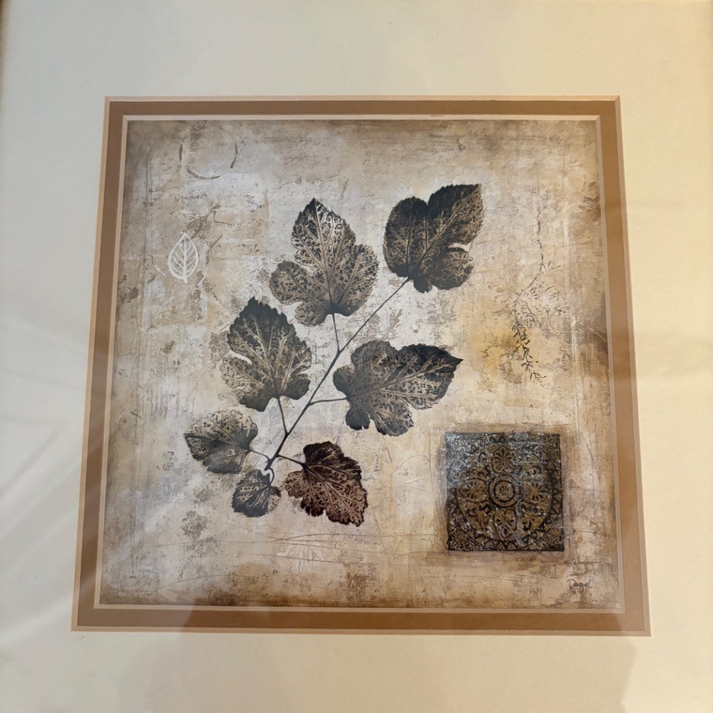 BOTANICAL LEAF PRINTS (FOUR ) - Picture 3 of 8